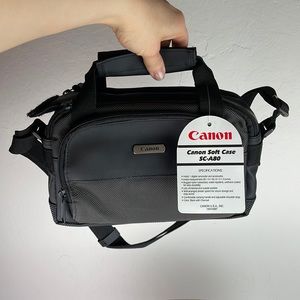 Canon Soft Case SC-A80 Black textured Camera Bag